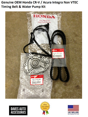 Genuine OEM Honda CR-V / Acura Integra Timing Belt & Water Pump Kit eBay