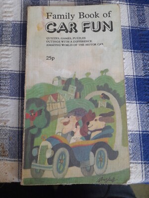 Family Book Of Car Fun Paperback Book