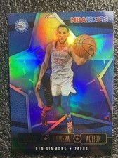 2020-21 NBA Hoops Lights Camera Action Holo #11 Ben Simmons Philadelphia 76ers
