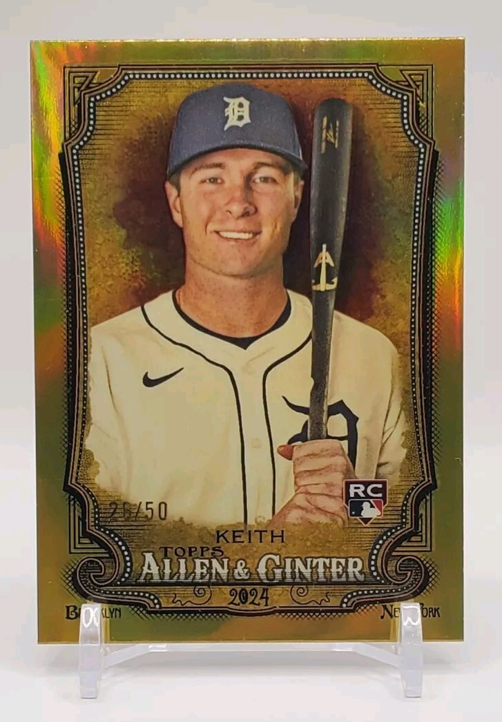 2024 Topps Allen & Ginter - Colt Keith RC Chrome #279 Gold /50 - TIGERS