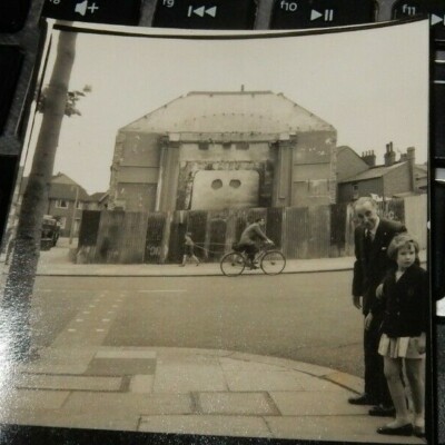 FOTO 55mm SQUARE MYSTERY CINEMA ?? THEATER MIT NEG  