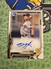 2021 Bowman Chrome Ji-Hwan Bae 1st Bowman Auto