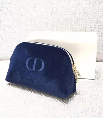 Dior ジッパーポーチ ネイビー Dior ジッパーポーチ ネイビー
