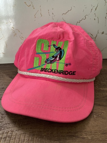 Vintage SKI BRECKENRIDGE Hat Cap 