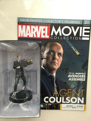 Marvel Film Sammlung Ausgabe 21 Agent Coulson Eaglemoss Figur Figur + Mag