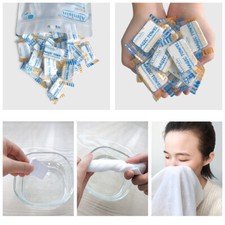 100pcs Aimisin Compressed Towel Tablet Thicker Face Magic Towel Baby Home Travel