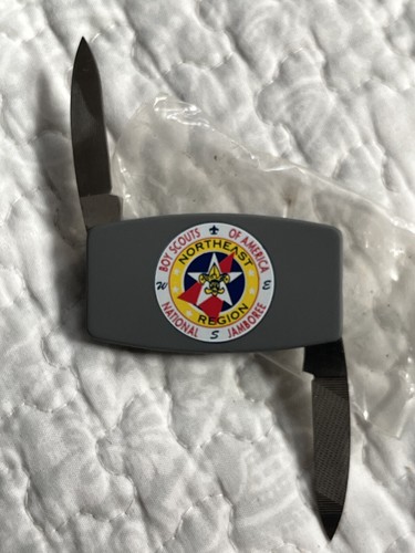 NEW NOS Money Clip Pen Knife Boy Scouts BSA NORTHEAST Region National Jamboree - Picture 4 of 6