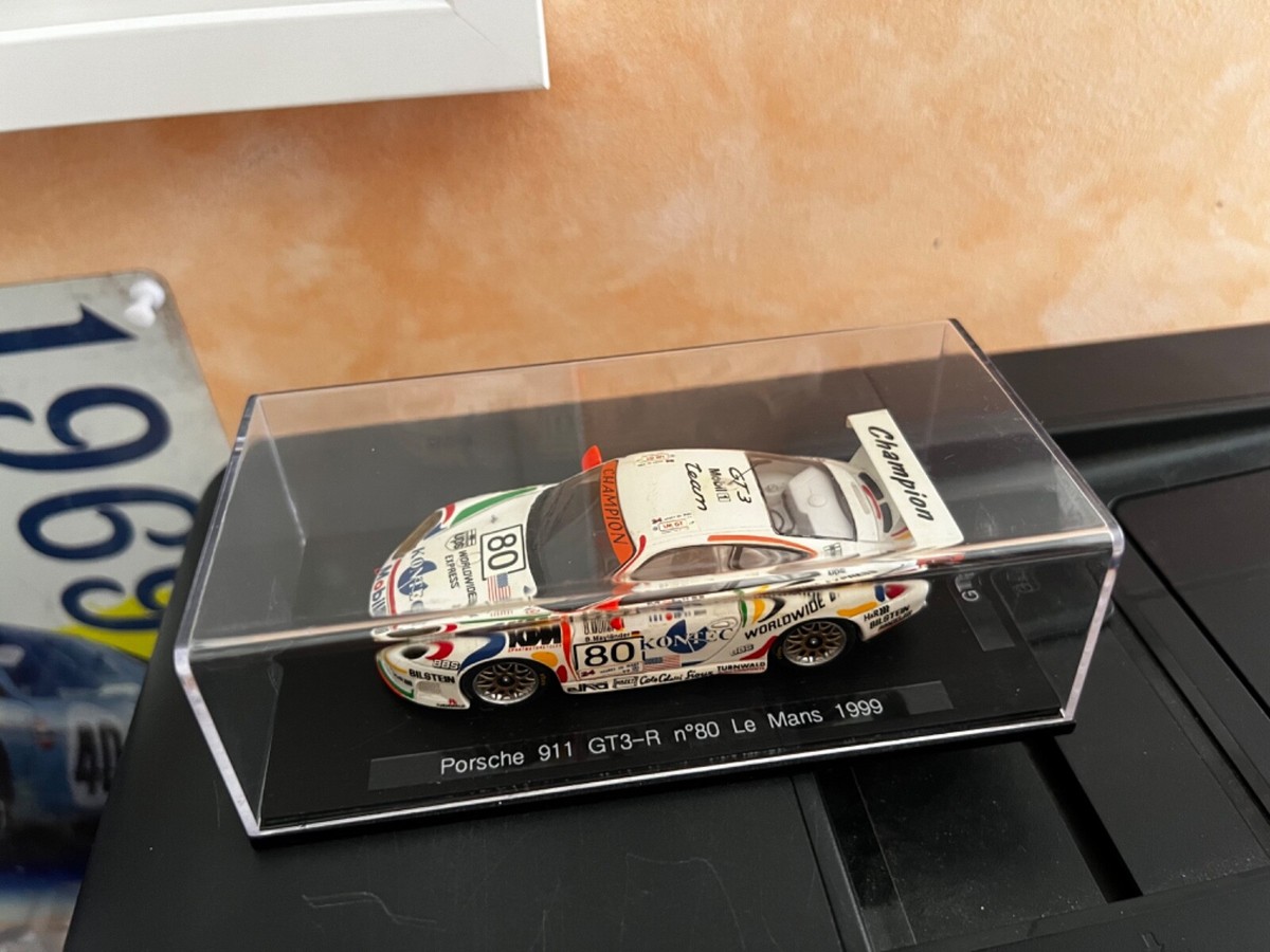 Miniature Porsche 911 1/43 Spark T No.66 24h Le Mans 1969 1:43