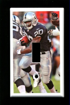 DARREN MCFADDEN LIGHT SWITCH PLATE OAKLAND RAIDERS