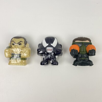 Marvel General Mills Sandman Venom & Green Goblin Water Squirters Cereal Toy New