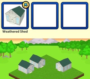 2022 Webkinz DELUXE CHALLENGE Prize Closet: Weathered Shed (stores clothing!)
