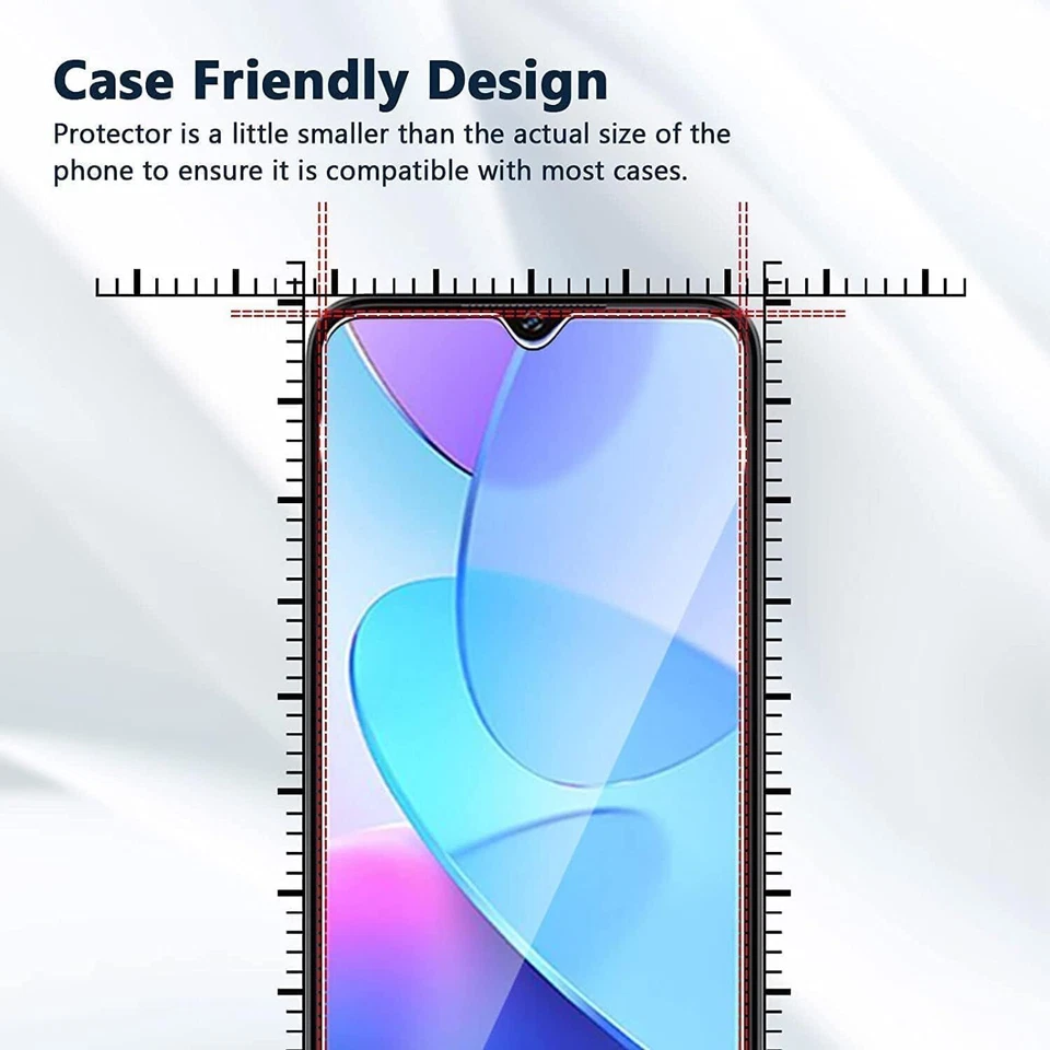 For Blackview Oukitel Black Case Slim Silicone Gel Cover Glass Screen Protector - Image 2 of 4