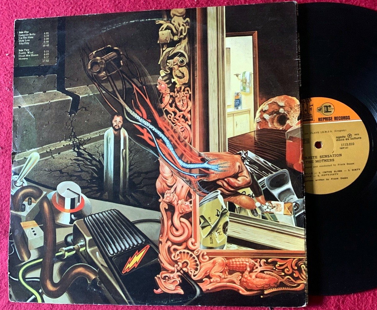 FRANK ZAPPA - OVER NITE SENSATION - GF - URUGUAY | eBay