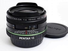 Pentax smc PENTAX-DA 15mm F4 ED AL Limited AF Ultra Wide Angle Prime Lens PK