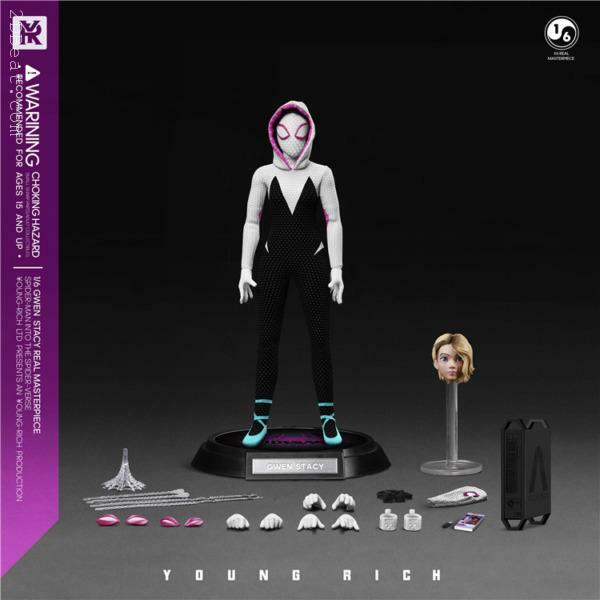 forme gwen サイズ6 Venom Symbiote Spiderman Gwen Stacy Halloween Cosplay 3D