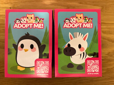 ADOPT ME !  Spielzeug Zebra & Pinguin | NEU OVP Happy Meal McDonalds 2023