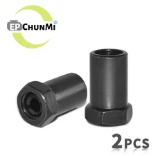 EPChunMi 2PCS Poly Locks Nut Set For 3/8 Stud Fits most aluminum rocker arms