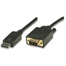 Techly Cavo Monitor da DisplayPort a VGA 3 m