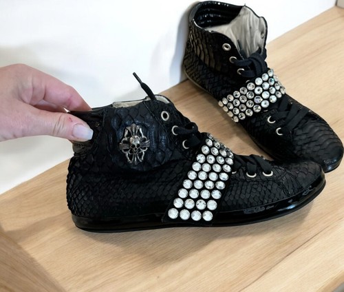 Philipp Plein Stiefeletten Strasssteine Gr.37 - Bild 2 von 11