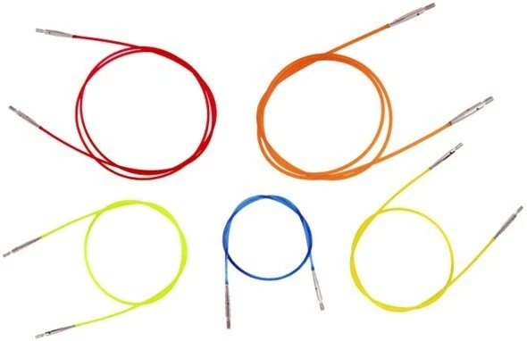 Knit Pro Colour Cables to fit interchangeable needles for circular knitting