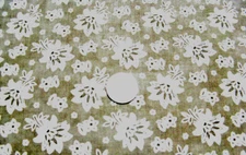 MODA FABRICS #44264 15 CRANBERRIES & CREAM  SMALL FLORAL BTY