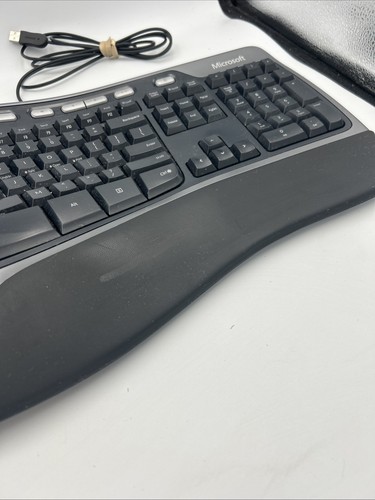 Microsoft Natural Ergonomic Keyboard 4000 v1.0 KU-0462 USB Wired (Tested/Works) - Picture 4 of 10