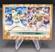 2022 Topps Update Memorial Day Camo Zach Jackson/Adam Oller 10/25 Oakland