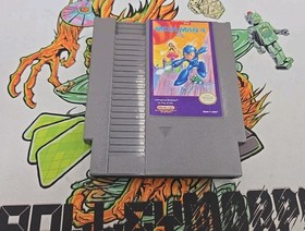 Mega Man 4 NES W. OEM Sleeve Tested & Working