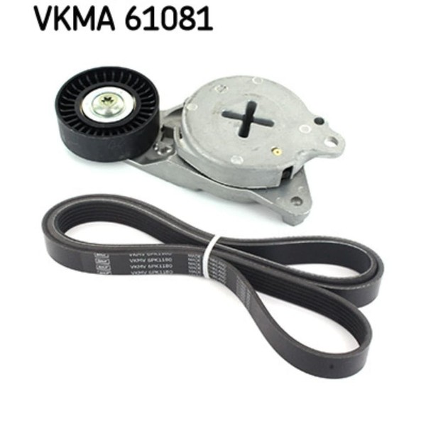 Keilrippenriemensatz SKF Vkma 61081 Riementrieb-image