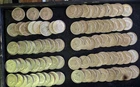 U.S. 40% SILVER HALVES MIXED DATE 93 COUNT L@@K...