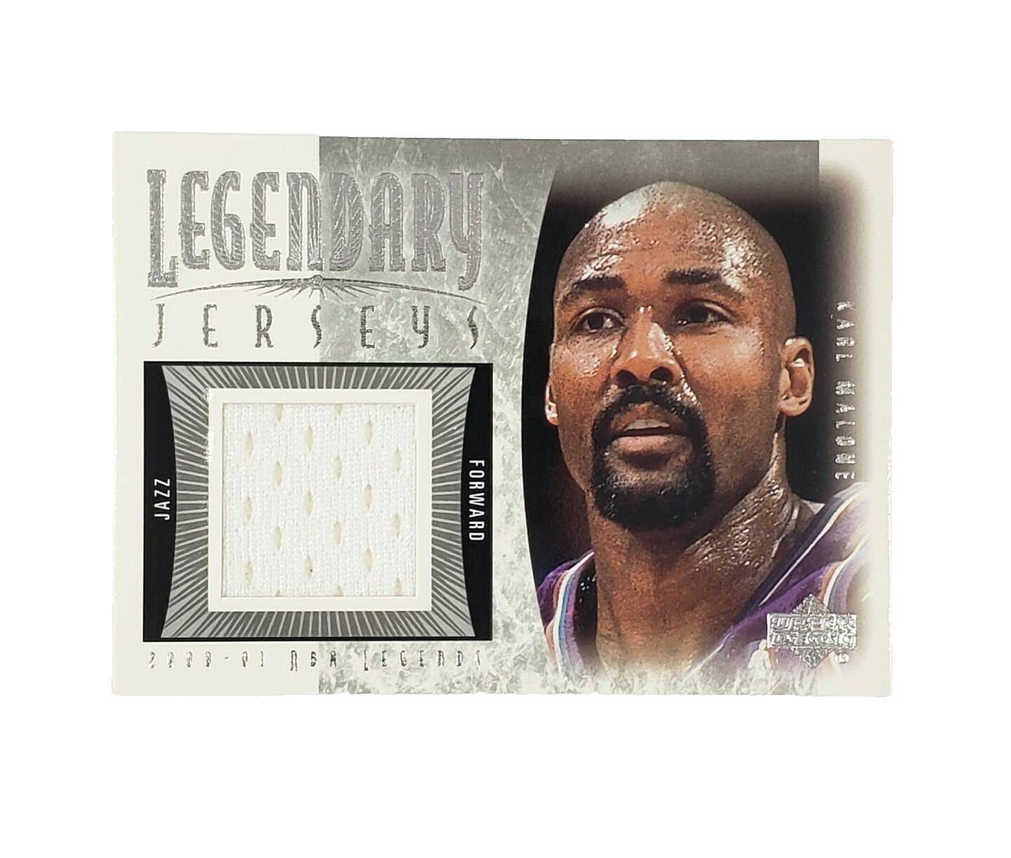 2001-02 Upper Deck Legends Legendary Jersey #KMJ Karl Malone  JAZZ