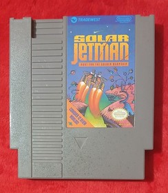 Solar Jetman (1990) con sistema de entretenimiento manual Nintendo NES limpio probado