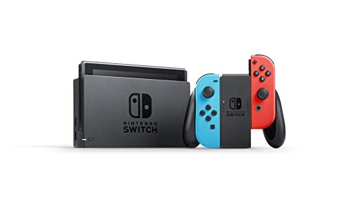 Refurbished Nintendo Switch [Gen 2] 32GB - Neon Red & Neon Blue