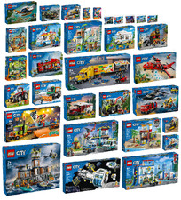 LEGO® CITY *Auswählen* Polizei Feuerwehr Auto Spielzeug Haus Boot Sets Baustelle