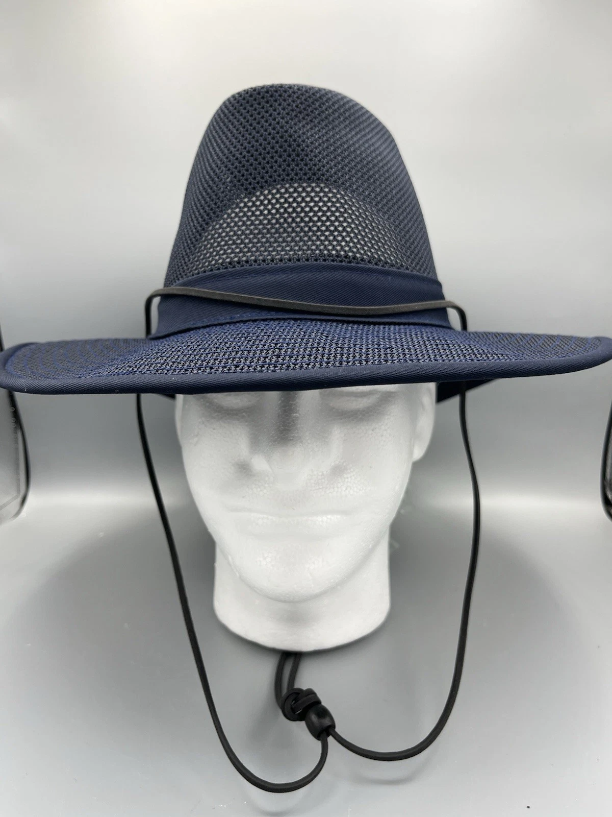 NWT Henschel - Aussie Breezer® Safari Sun Hat Navy size M SPF 50