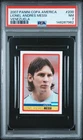 2007 PANINI COPA AMERICA VENEZUELA #200 LIONEL ANDRES MESSI PSA 7