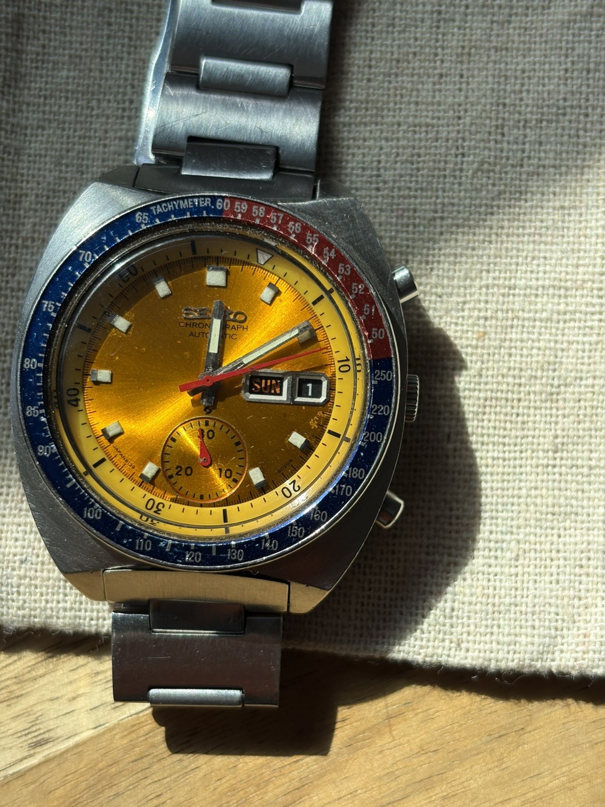 Seiko 6139-6002 Pogue Automatic Chronograph Watch (Vintage)