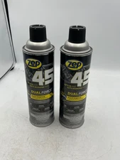 Zep 45 Dual Force Multi-Purpose Lubricant Penetrant 14 oz-2 Pack