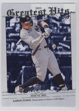 2026 Topps Series 1 2025 Greatest Hits Aaron Judge #GH-2 1cl6