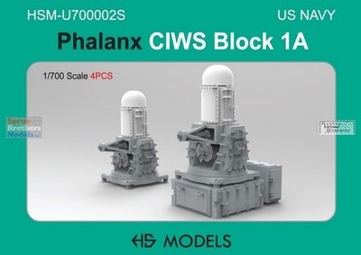 HSMU700002U 1:700 HS Models US Navy Phalanx CIWS Block 1A
