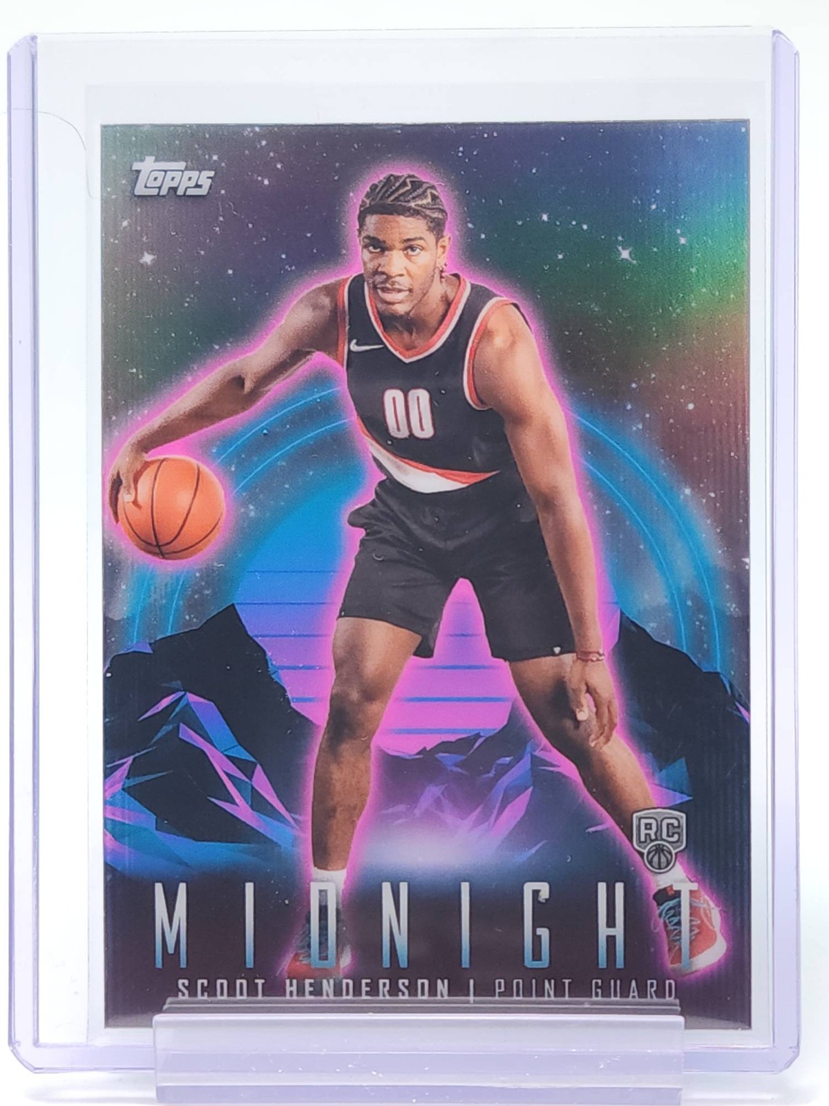 Scoot Henderson 2023-24 Topps Midnight Basketball Rookie Q0014 RC