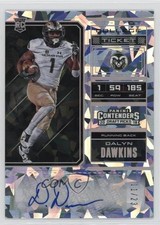 2018 Contenders Draft Picks Cracked Ice Ticket 11/23 Dalyn Dawkins Auto 09j5