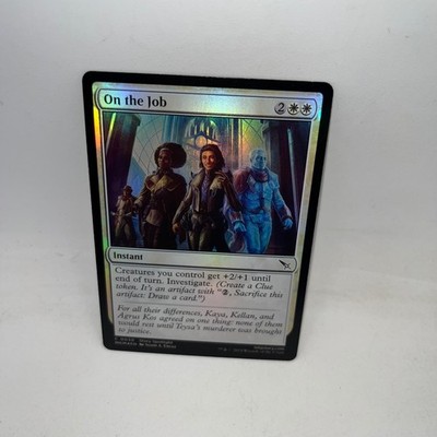 On the Job 30 Common Murders at Karlov Manor Magic: The Gathering Foil LP