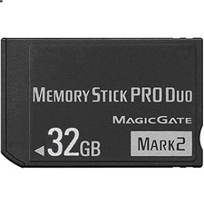 32GB Memory Stick Pro Duo MARK2 for PSP 1000/2000/3000 - High Speed  Temp-Proof
