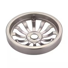 Merwry Brushed Nickel Light Kit Plate Metal Material Merwry 52 in. ceiling fan