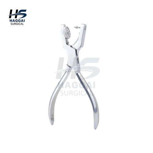 Rubber Dam Punch Plier 17cm Stainless Steel Hole Punch Dental Tool (Pack of 5) - Picture 4 of 5