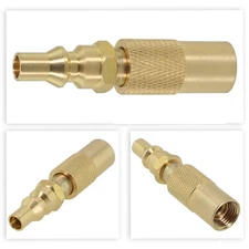 1/4" Propane Natural Gas Quick Connect Fittings Adapter For Coleman Grill Stove