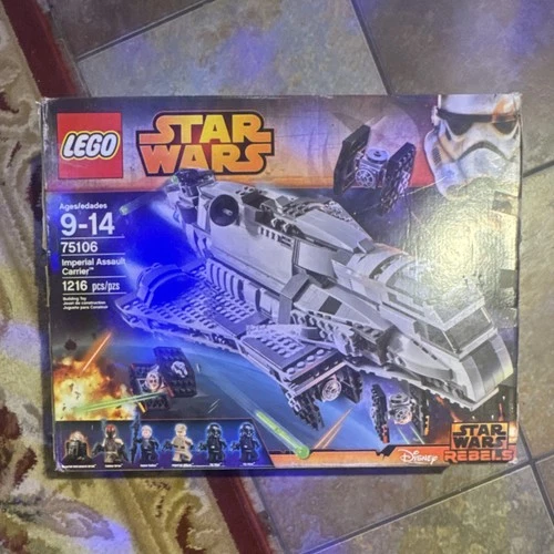 LEGO Star Wars Imperial Assault Carrier 75106 Complete Set 1216 Pieces