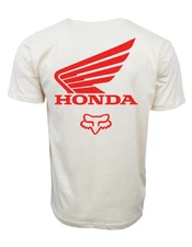 HONDA MOTOR SPORT RACING COLAB GRAPHIC T SHIRT NATURAL