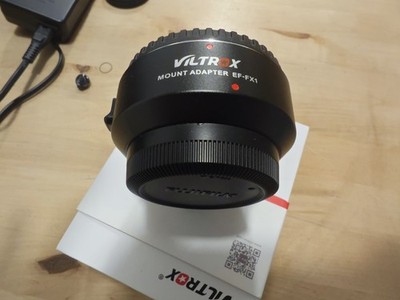 Viltrox Canon AF EOS Lens Adapter On Fuji Fx